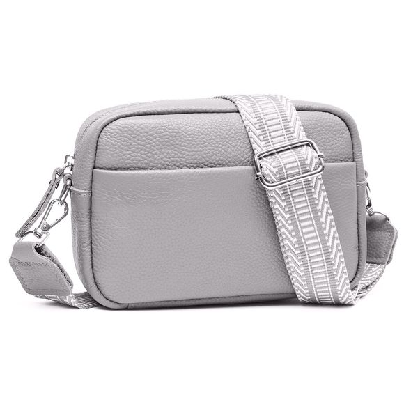 Small Crossbody Bags Genuine Leather, Guitar Strap Shoulder Handbag O_O - Picture 1 of 6